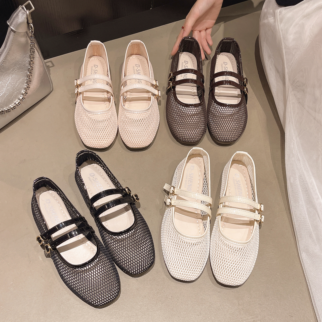 Women Shoes Size - Breathable Women's Shallow-mouth Single Shoes, 2026