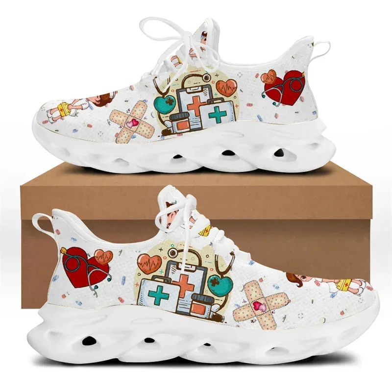 Women'S Shoes Nursing - Brand Design Women Sneakers White Nursing