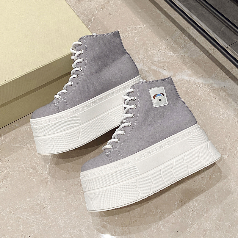Women's Canvas Thick Bottom He - Women Shoes Store ulasan dan harga