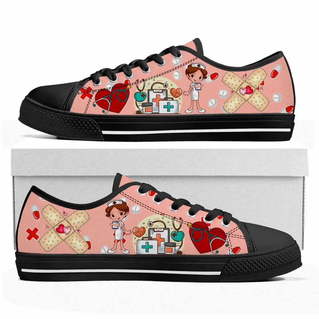 Cute Cartoon Nurse Doctor Medi - Women'S Shoes Nursing ulasan dan harga