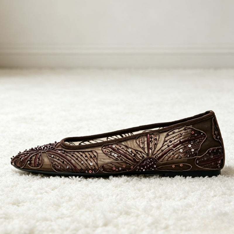 Luxury Designer Ballet Flats f - Women Shoes Size ulasan dan harga