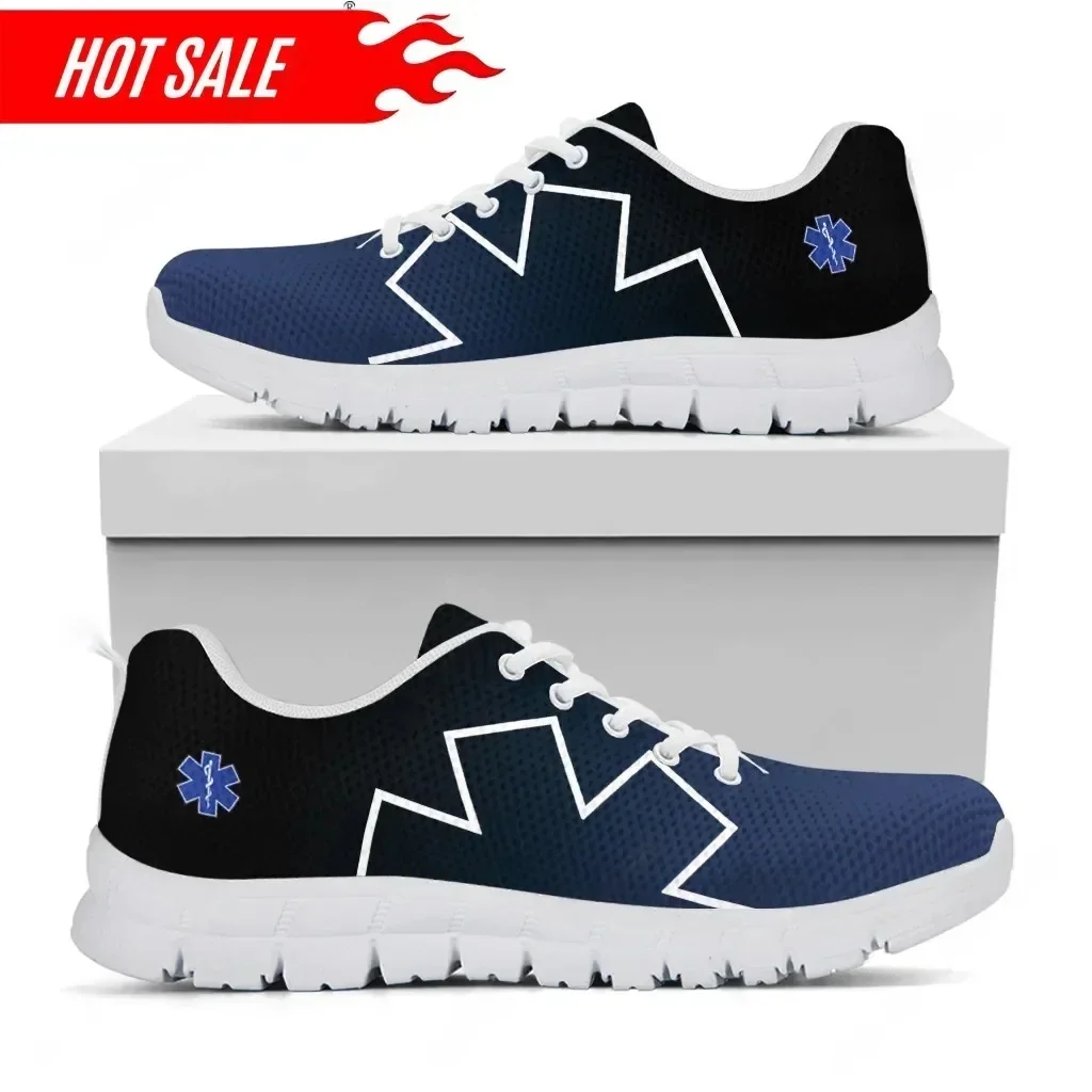 Paramedic EMT EMS Print Flats  - Women'S Shoes Nursing ulasan dan harga