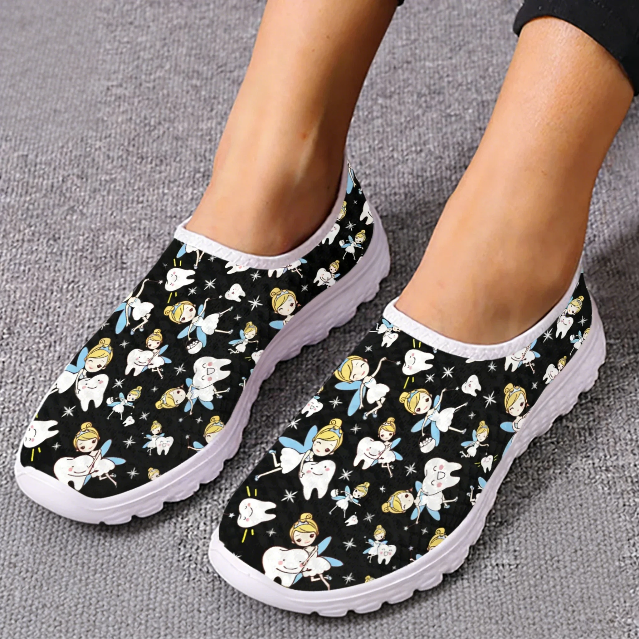 Cute Cartoon Nurse Elf/Teeth M - Women'S Shoes Nursing ulasan dan harga