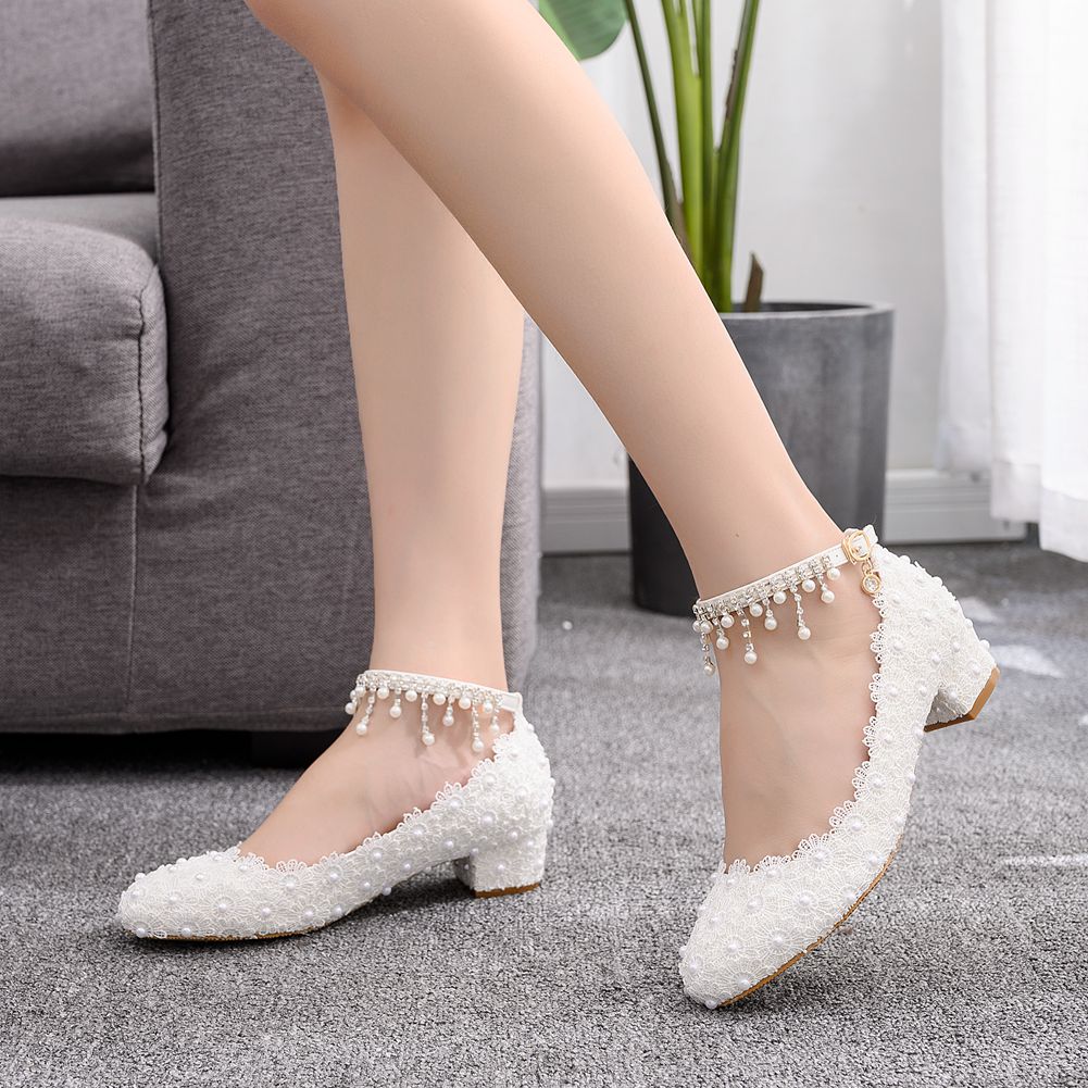 Women's Closed Toe Low Chunky  - Women Shoes Size ulasan dan harga