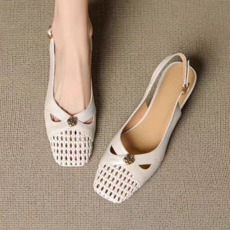 Women's French-style closed-to - Mule Slip On ulasan dan harga