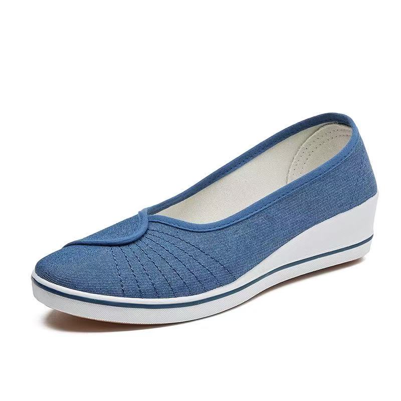 4cm heel Canvas Shoes Bottomed - Women'S Shoes Nursing ulasan dan harga