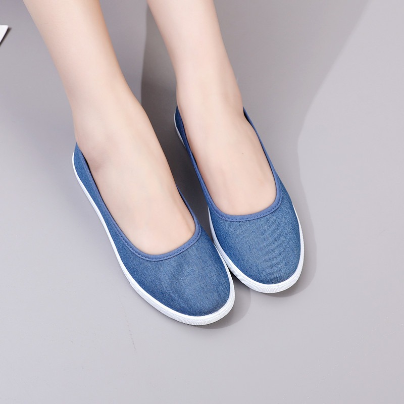4cm heel Canvas Shoes Bottomed - Women'S Shoes Nursing ulasan dan harga