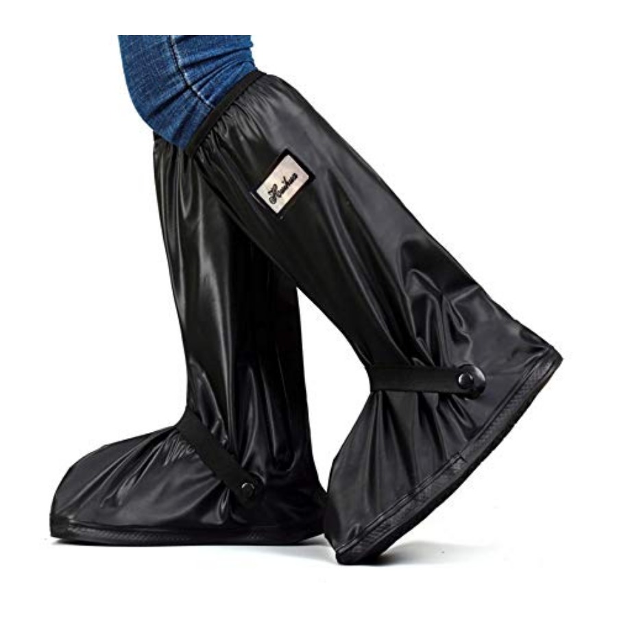 Black Waterproof Shoes Cover w - Women Shoes Xxl ulasan dan harga