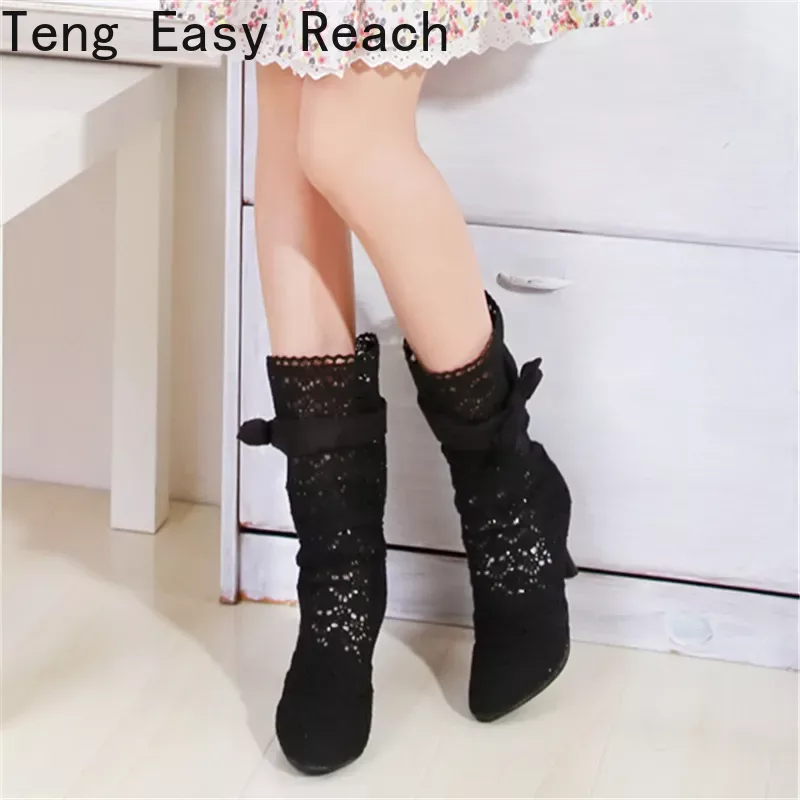 Crochet Summer Boots 2024 New  - Women Shoes Xxl ulasan dan harga