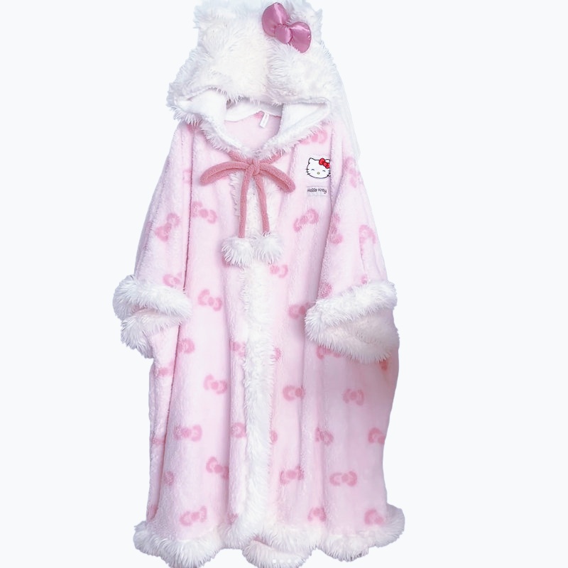 Plush Robes Girls Cute Sanrio  - Women Shoes Xxl ulasan dan harga