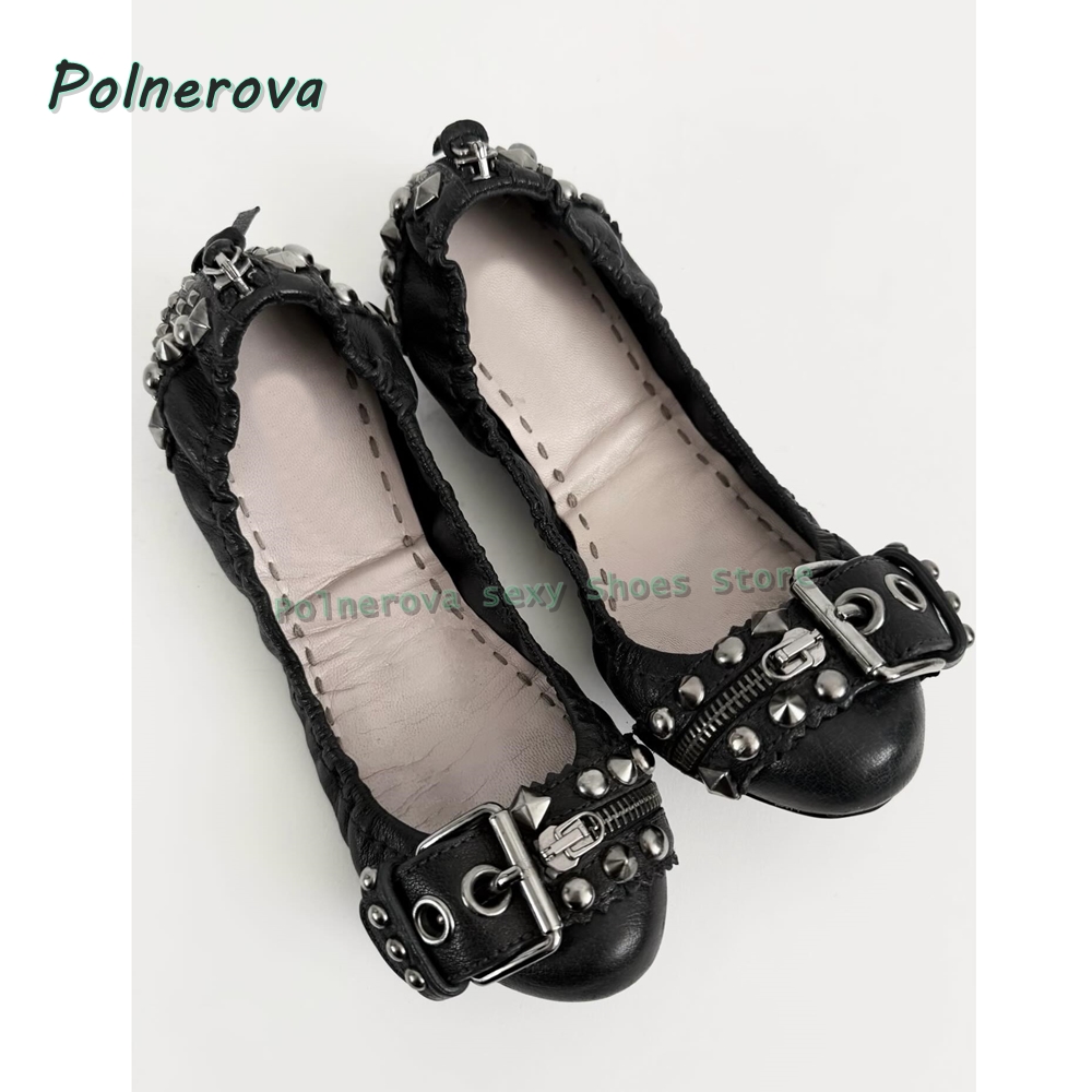 Rivet Belt Buckle Mary Jane Sh - Women Shoes Size ulasan dan harga