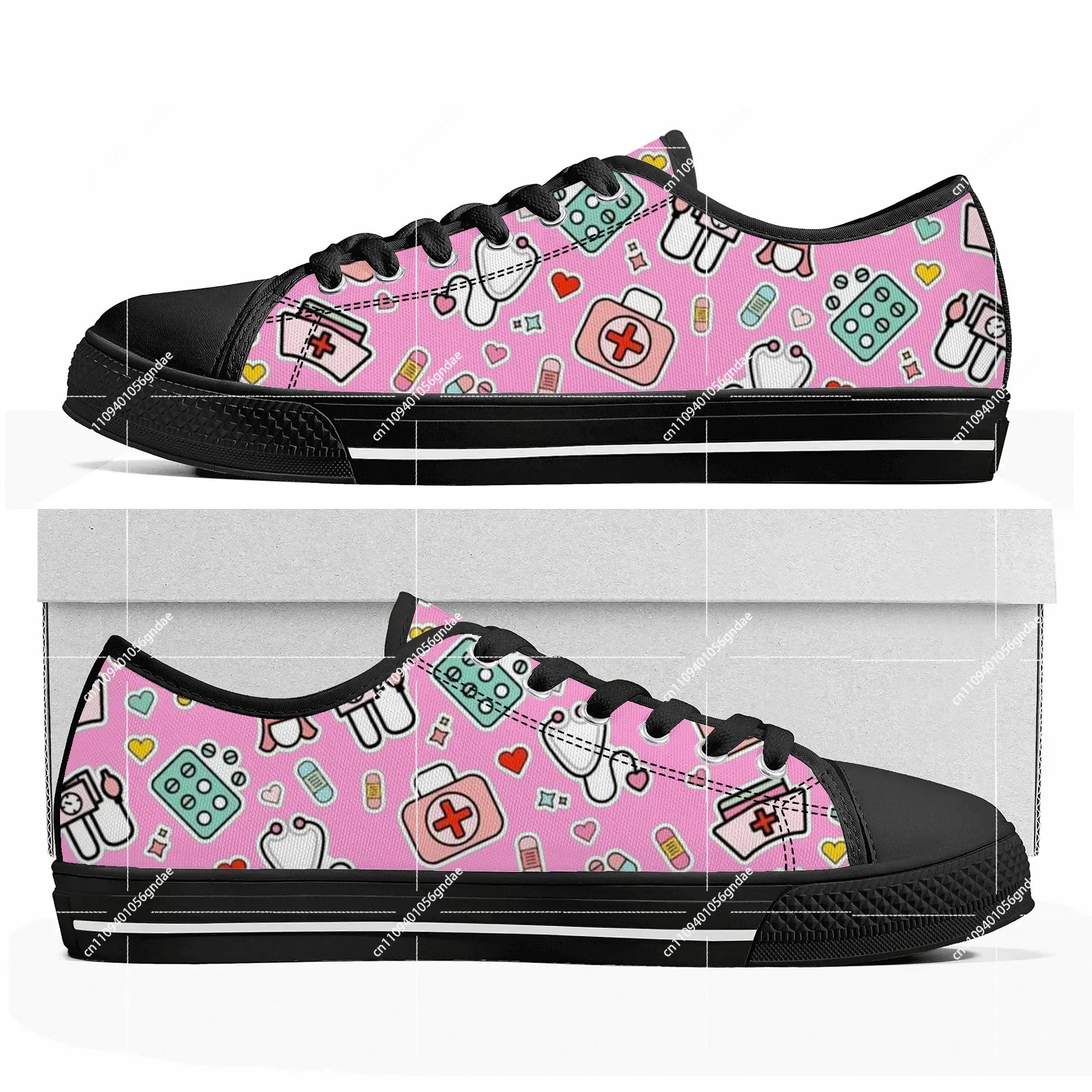 Hospital Medical Nurse Print C - Women'S Shoes Nursing ulasan dan harga