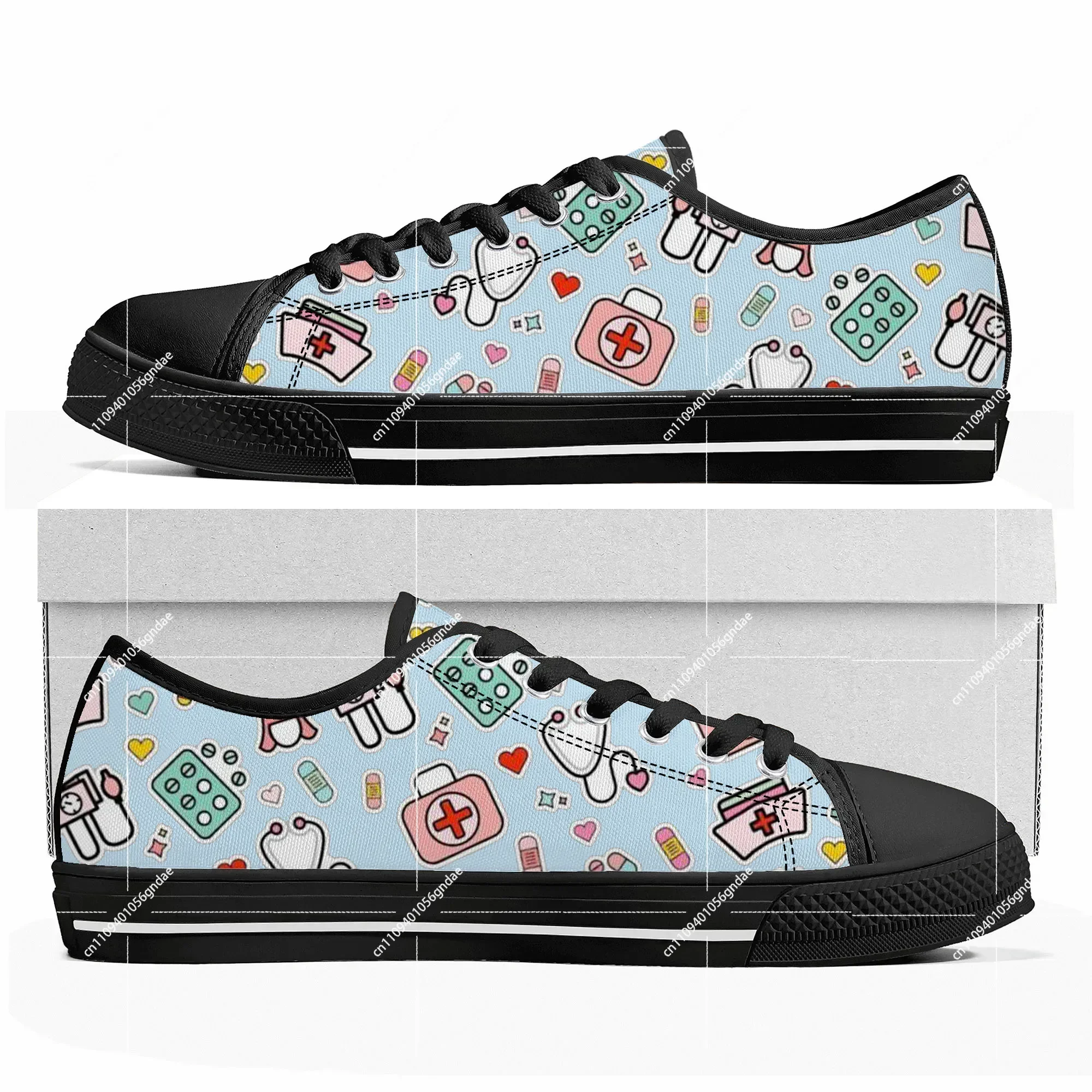 Hospital Medical Nurse Print C - Women'S Shoes Nursing ulasan dan harga