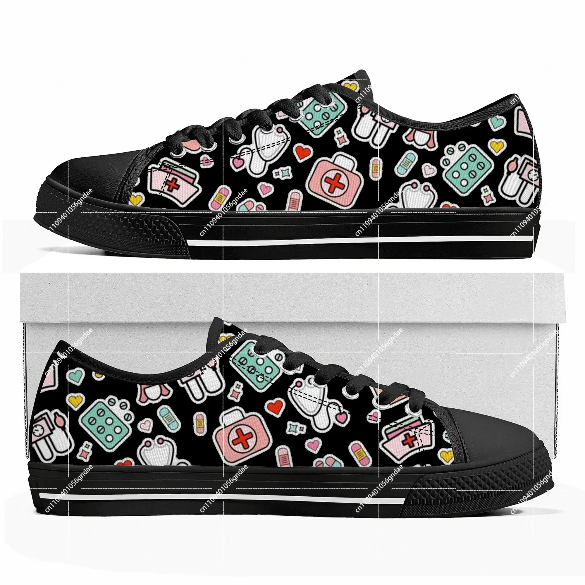 Hospital Medical Nurse Print C - Women'S Shoes Nursing ulasan dan harga