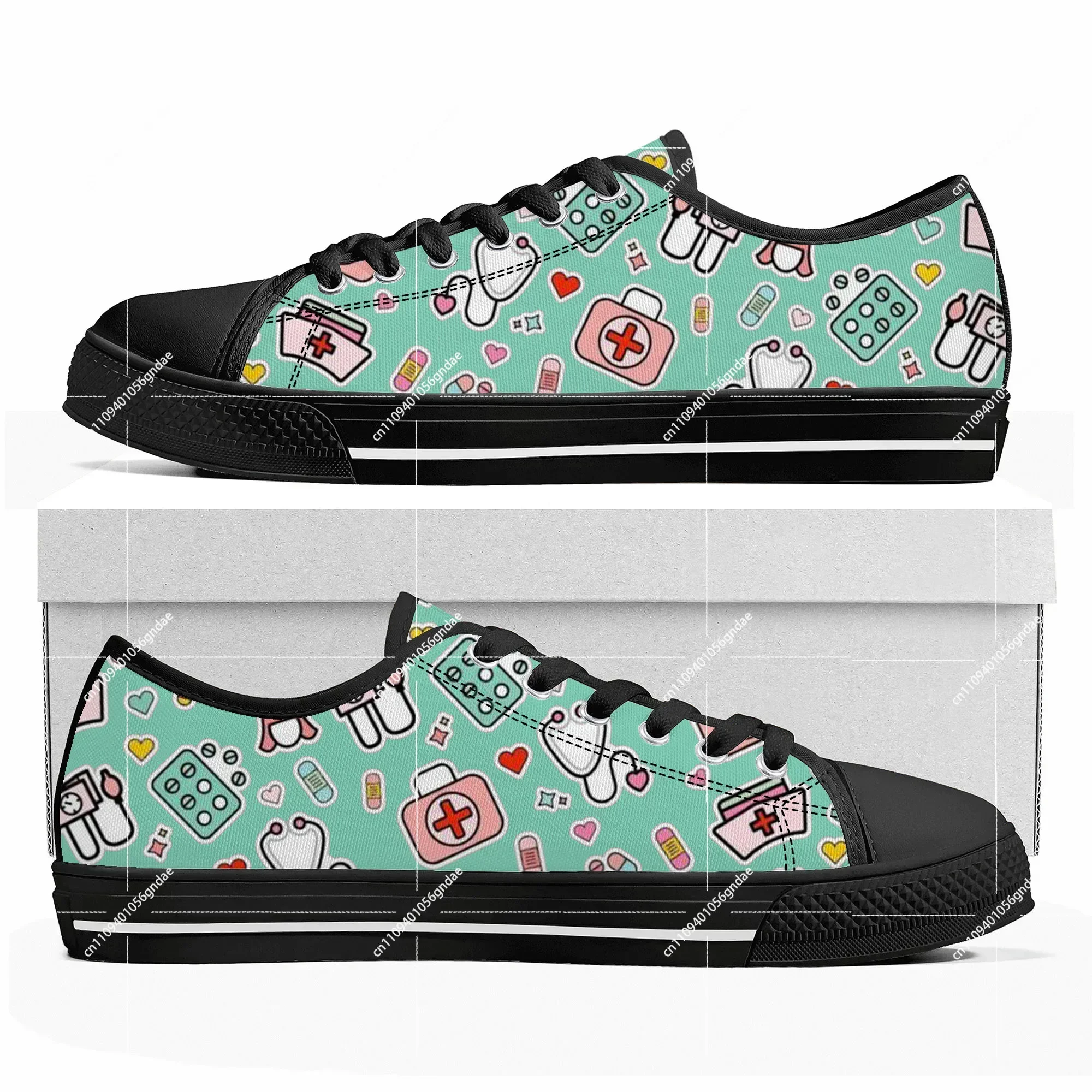 Hospital Medical Nurse Print C - Women'S Shoes Nursing ulasan dan harga