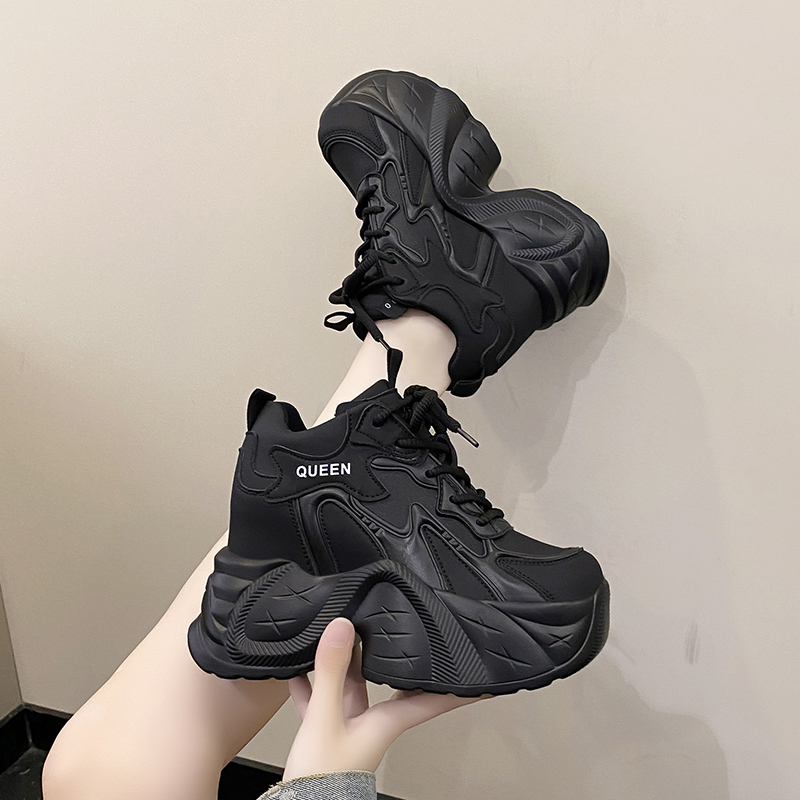 Autumn Winter Warm Chunky Snea - Women Shoes Store ulasan dan harga