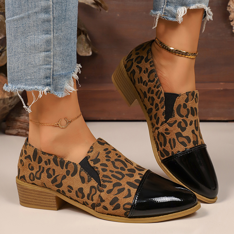 Leopard Printed Women's Low He - Women Shoes Size ulasan dan harga