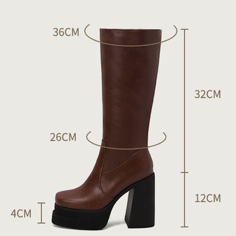 ORCHA LISA Women's Knee High R - Zip Up Boots Short ulasan dan harga